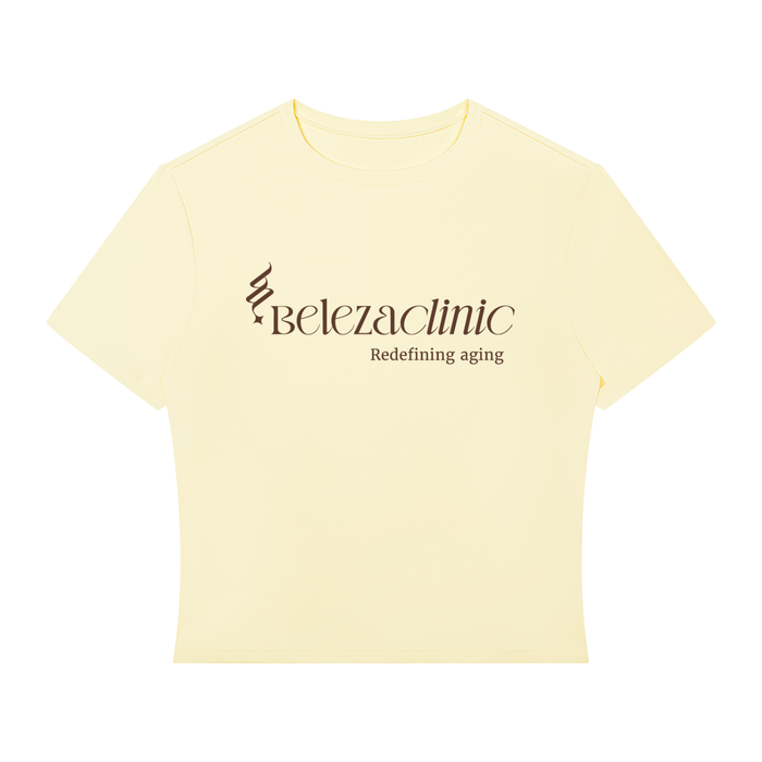 Golden Redefining Crop Tee